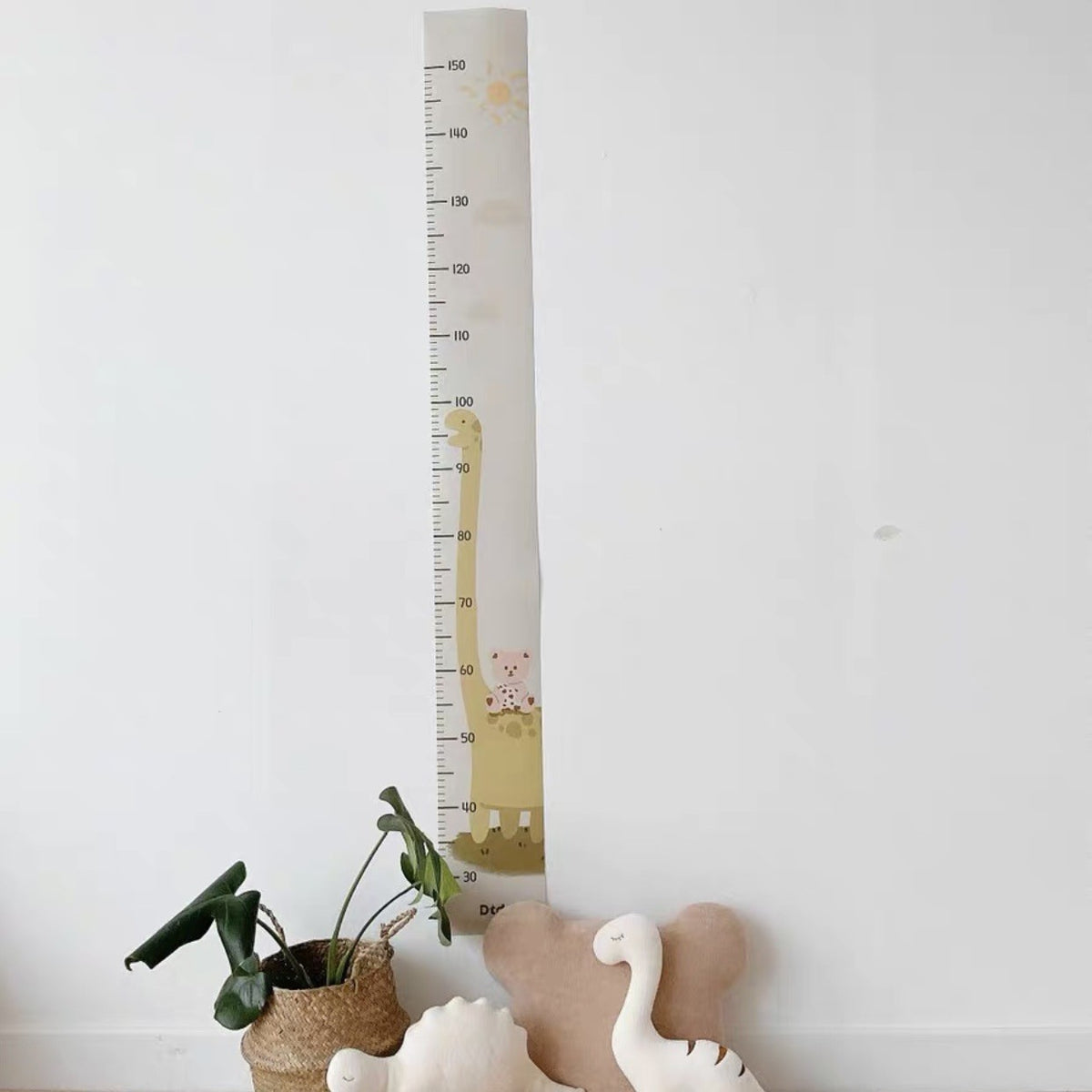 Wandmontierte Wachstumsdiagramm Höhenmessung Aufkleber für Kinder