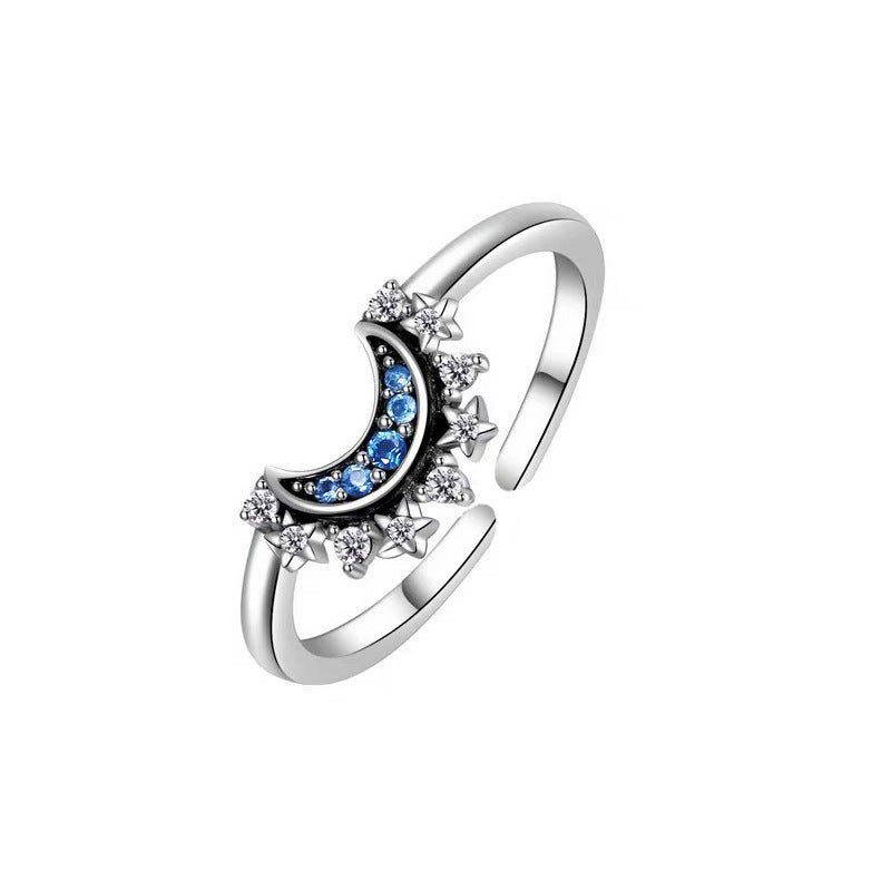 Verstellbarer Ananas Charm Ring Brehn