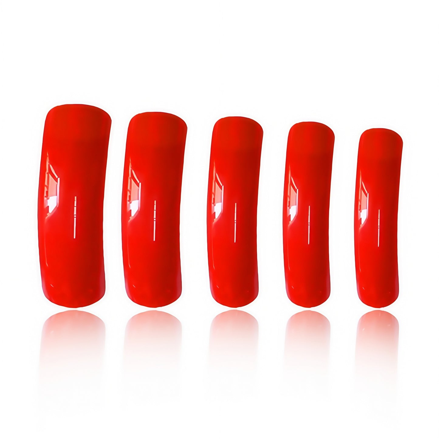 Stilvolle Lange Spitzen Acrylnagelvergrößerungen Brehn