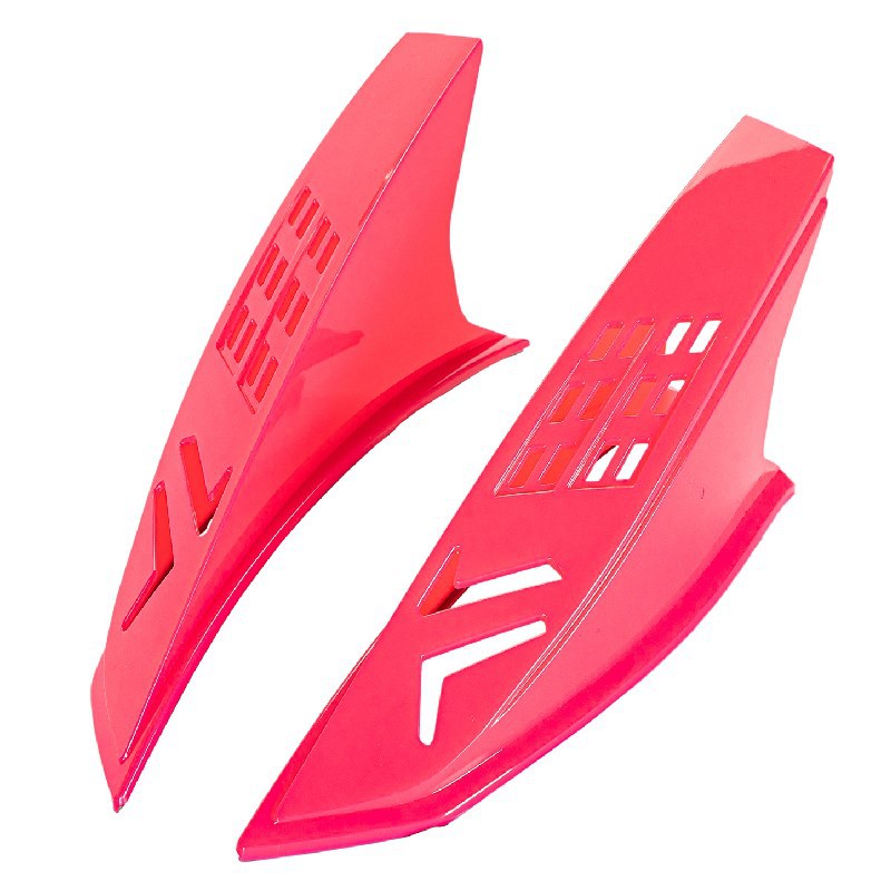 Aerodynamische Motorradhelm-Seitenteile Brehn