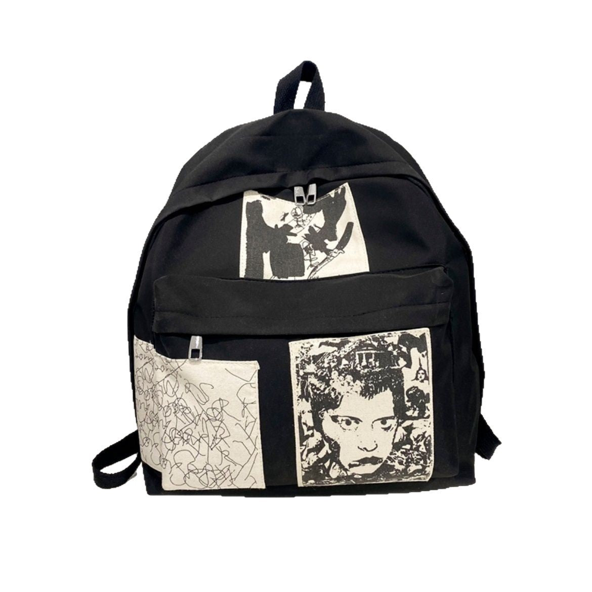 Modischer Rucksack mit Künstlerischen Prints Brehn