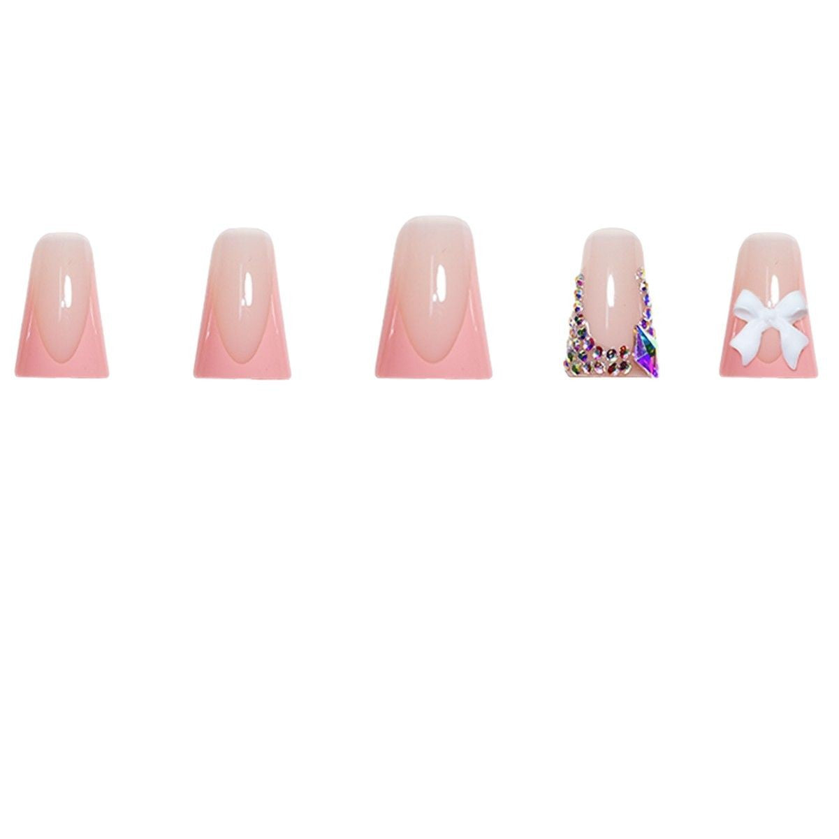 Elegantes Designer Press-On Nail Set Brehn
