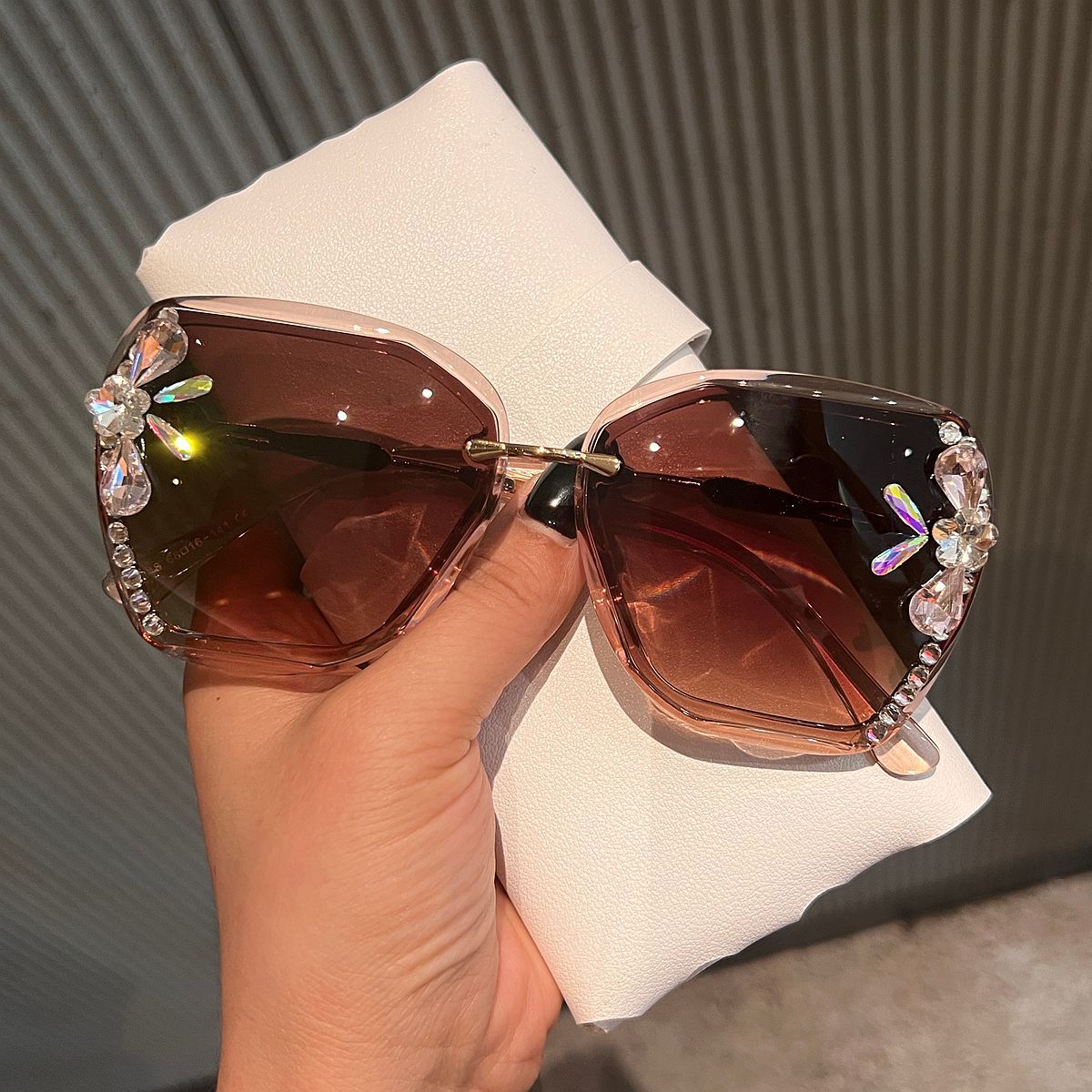 Damen Schmucksteine Sonnenbrille Brehn