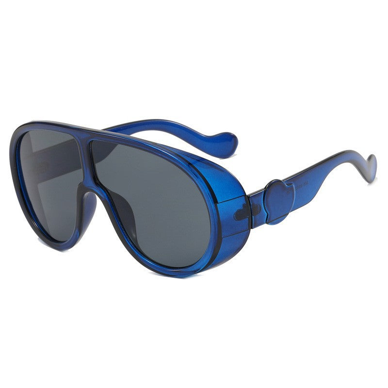 Damen Sportliche Oversized Sonnenbrille mit innovativem Design Brehn