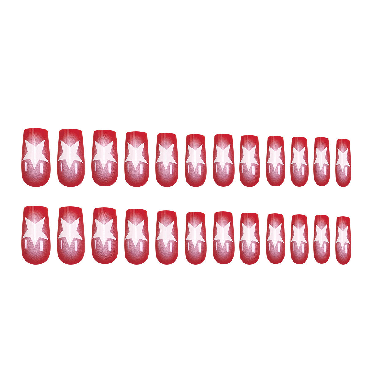 Kreative Nail Art mit Sternen-Motiv Brehn