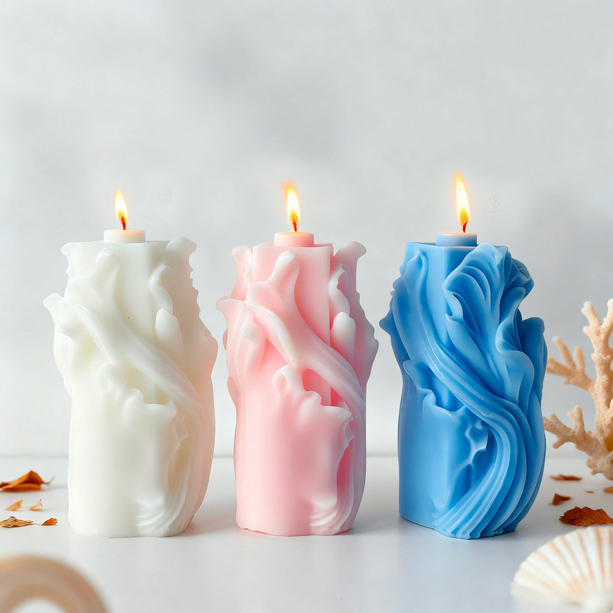 Künstlerischer Blumencandleholder 1791542082