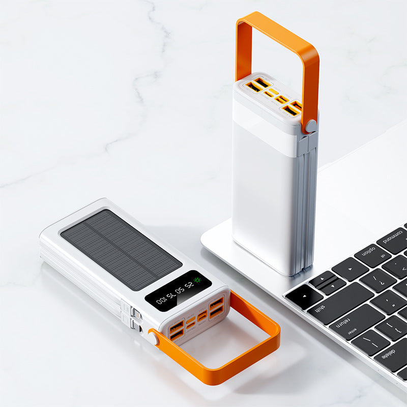 Tragbare Solar-Powerbank mit Innovativem Hybrid-Ladesystem Brehn