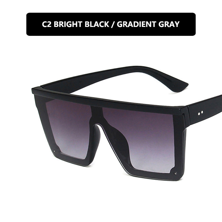 Damen futuristische Sonnenbrille im schützenden Oversized-Format Brehn