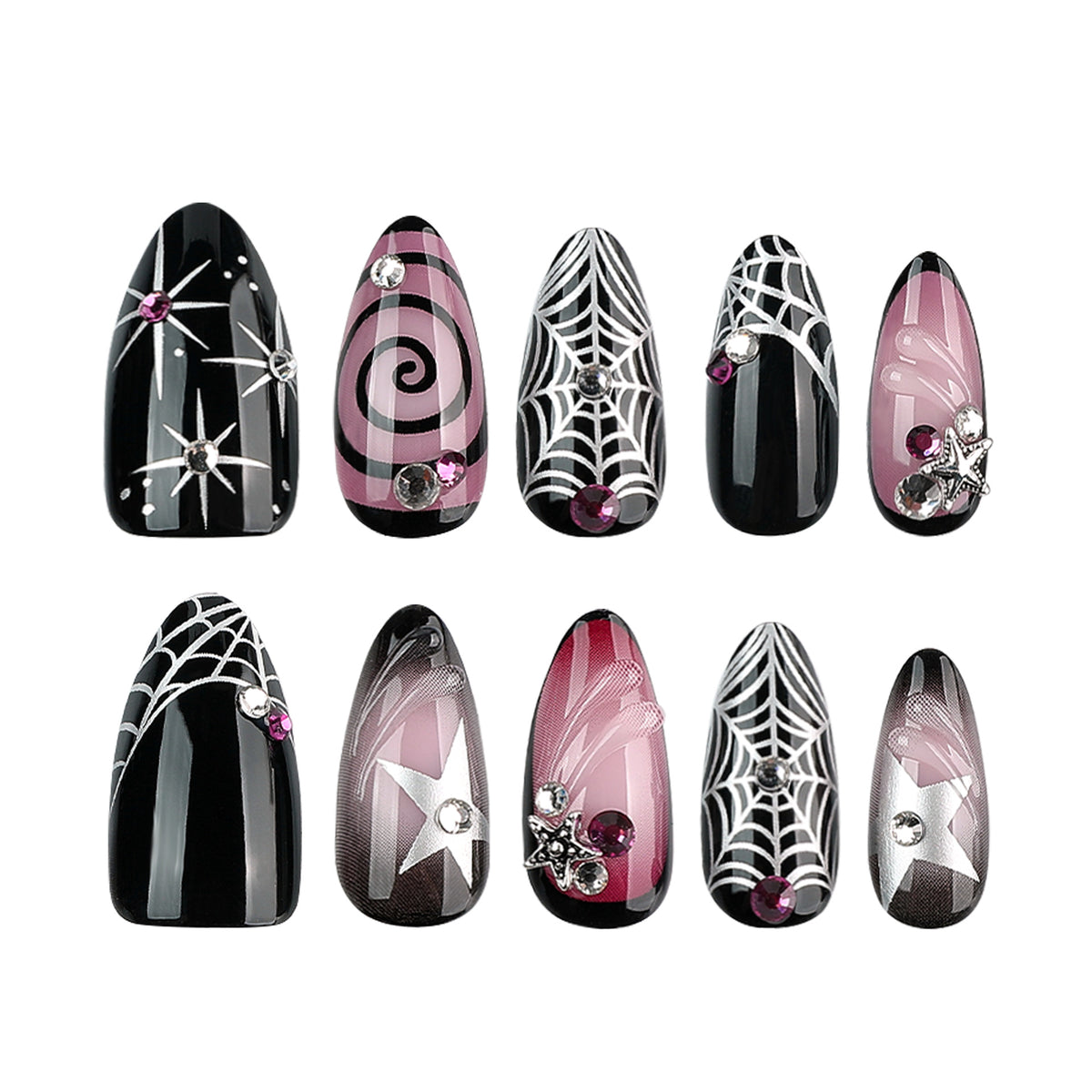 Kunstvolle Halloween Nagelkunst Brehn