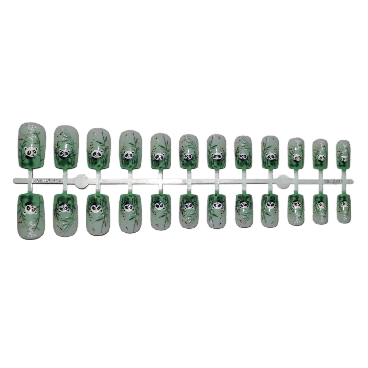Künstlerisches Panda Nagelkunst Set