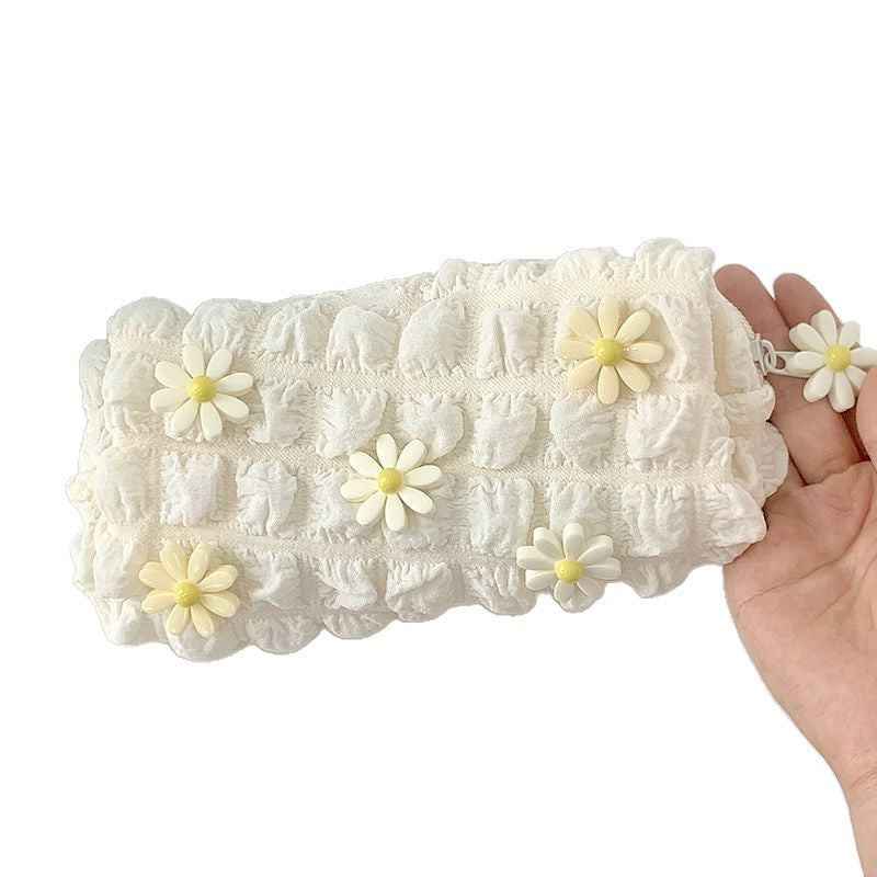 Handytasche mit Floralem Detail Brehn