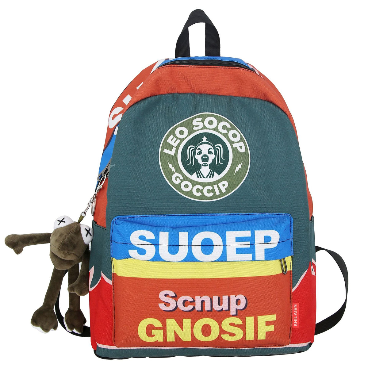 Grafikdruck Freizeit Rucksack Brehn