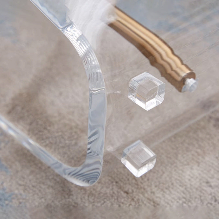 Stylischer klarer Acryl-Zeitschriftenhalter