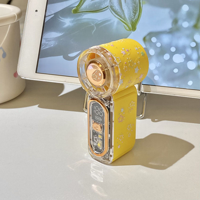 Tragbarer Mini Ventilator mit Led-Anzeige Brehn
