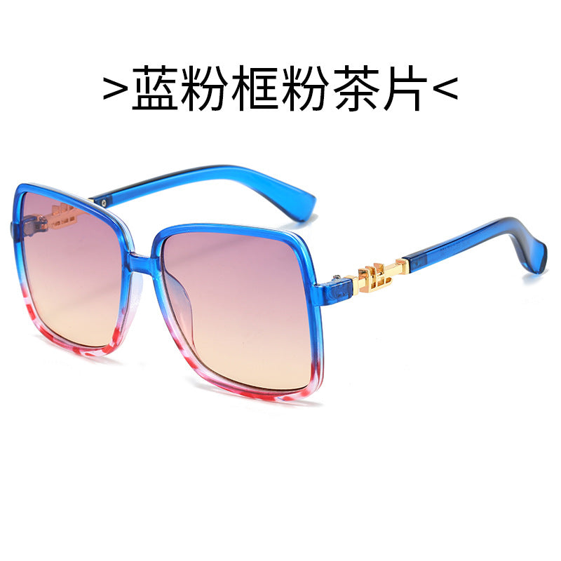 Damen Modische Sonnenbrille mit einzigartigem Farbverlauf Brehn