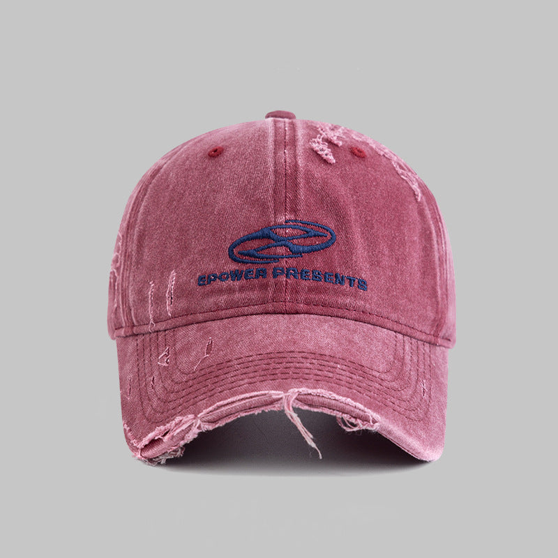 Abgeplatzte Vintage-Stil Baseballmütze