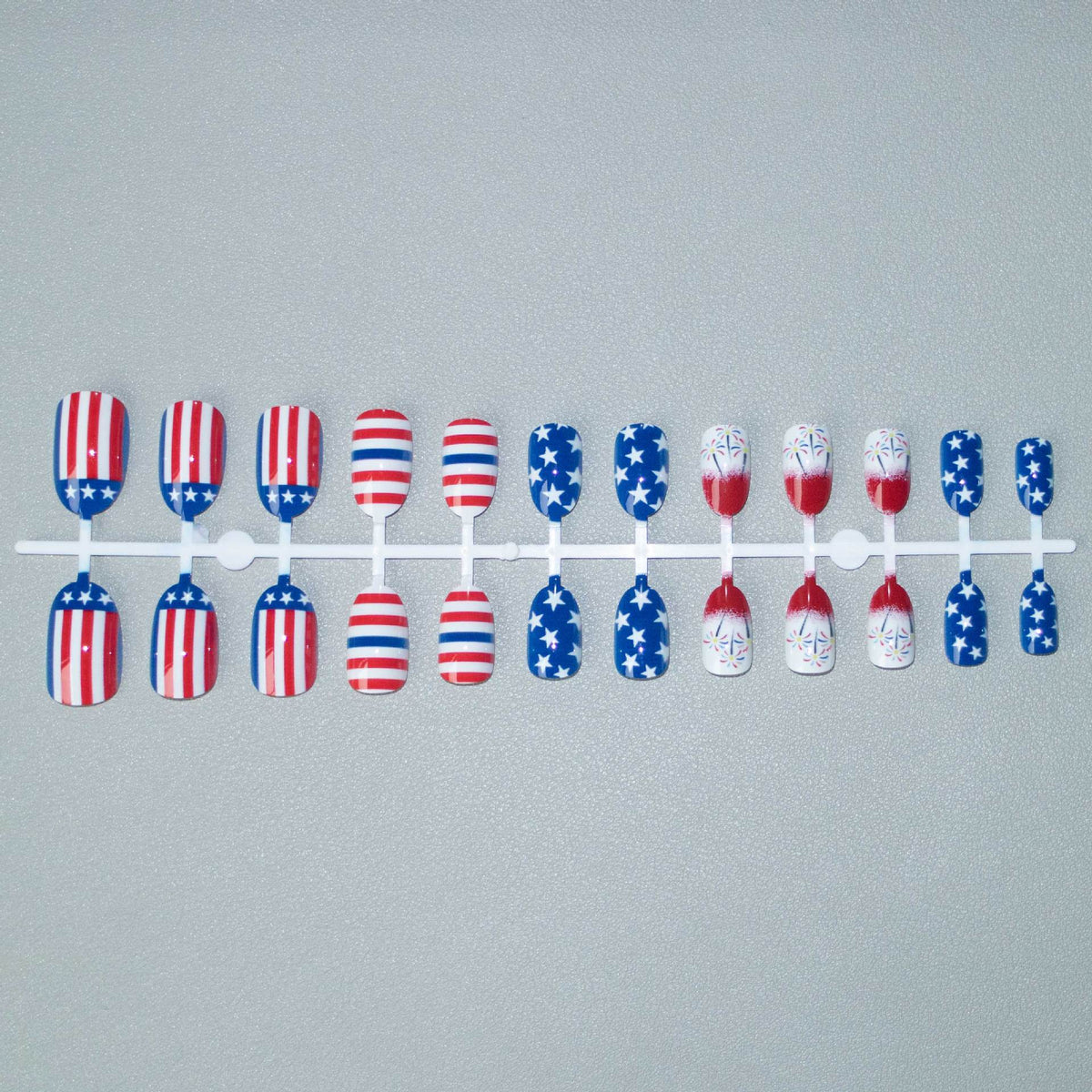 Patriotische Nail Art
