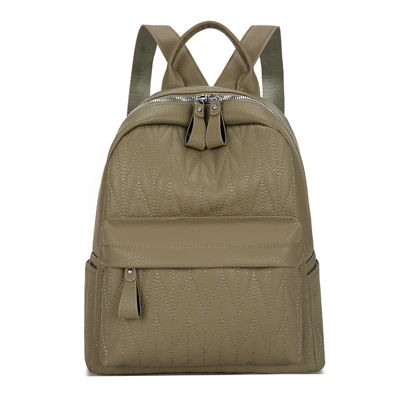 Gepolsterter Leder-Rucksack Brehn