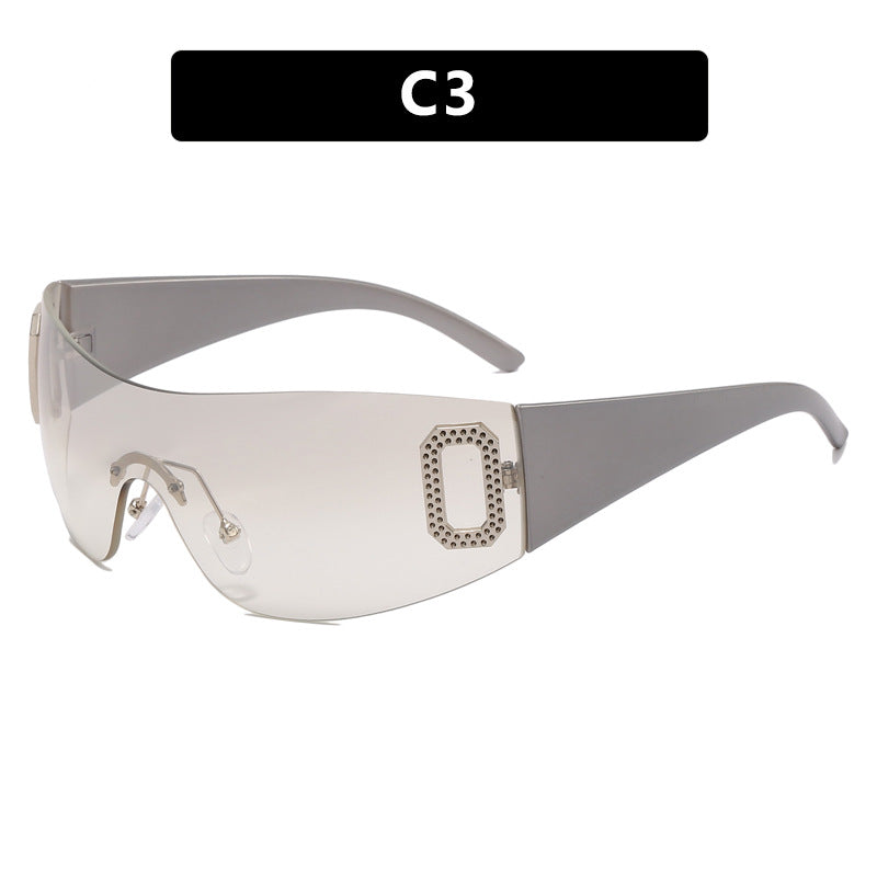 Damen sportliche modische Sonnenbrille mit elegantem Design und UV-Schutz Brehn