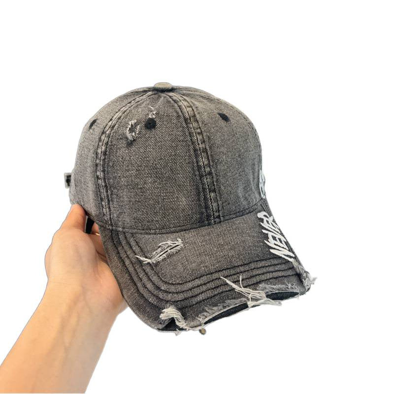 Damen Vintage Denim Baseball Cap Brehn 1784084111