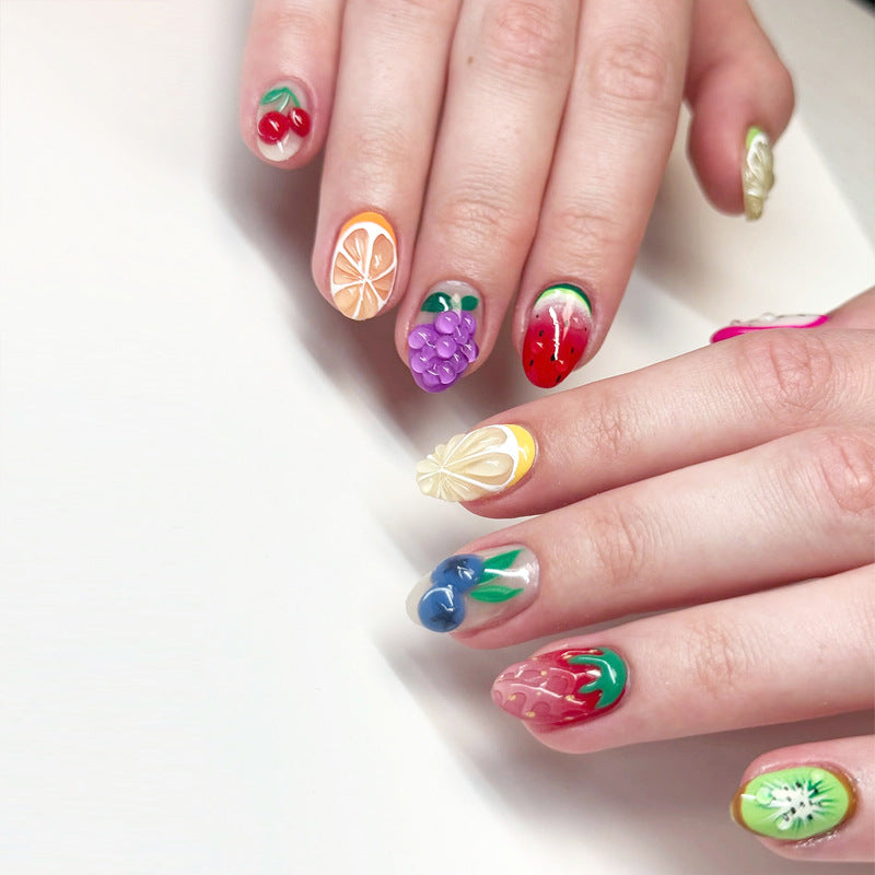 Frucht-Themen Nagelkunst Set Brehn