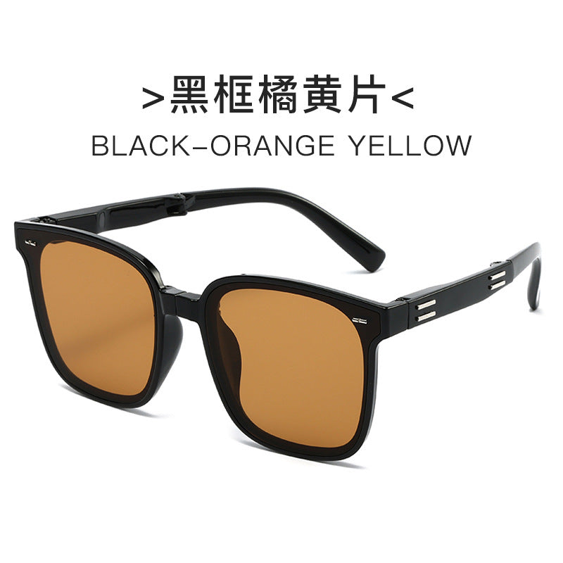 Damen elegante quadratische Sonnenbrille mit stilvollem Schildkrötenmuster und UV-Schutz Brehn