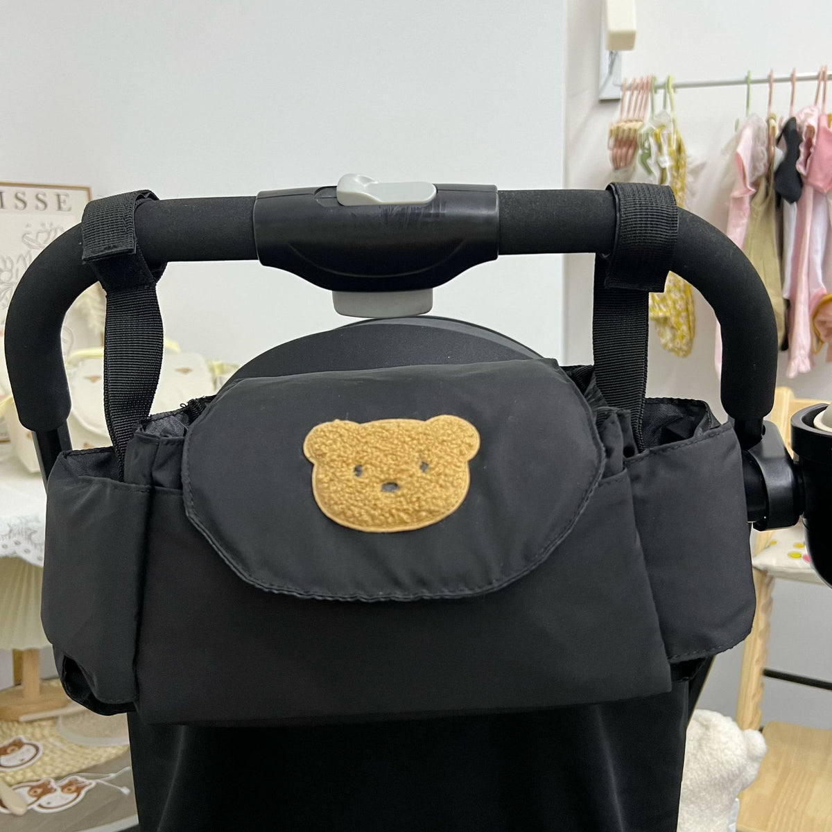 Kinderwagen Organizer Tasche mit universellen Handgriffen