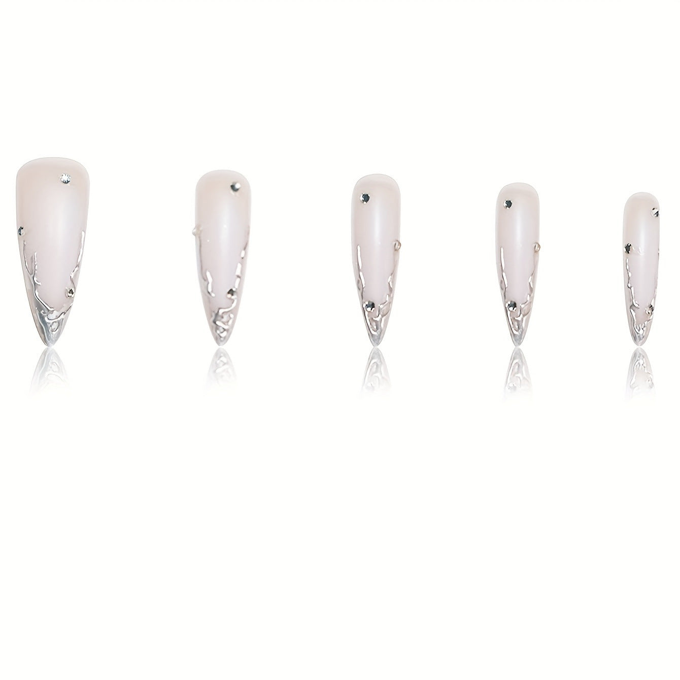 Premium Künstliche Stiletto Nagelverlängerungen Brehn