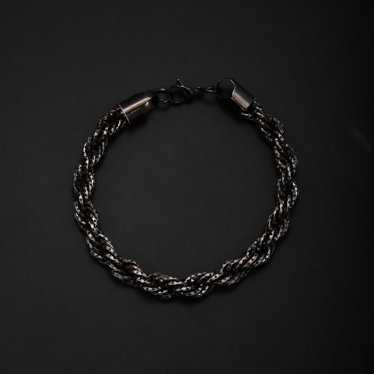 Geflochtenes Gold-Statement-Armband Brehn