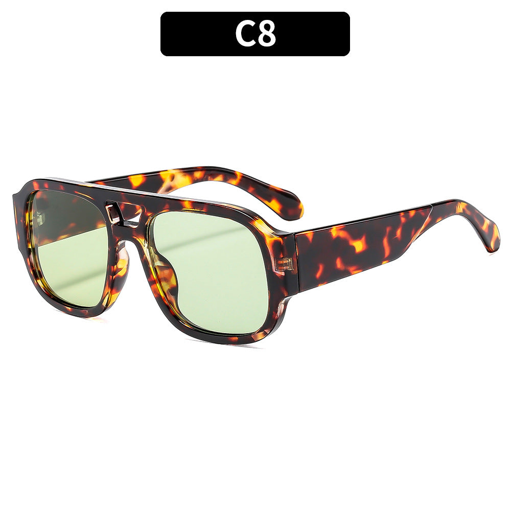 Retro-inspirierte Statement-Sonnenbrille