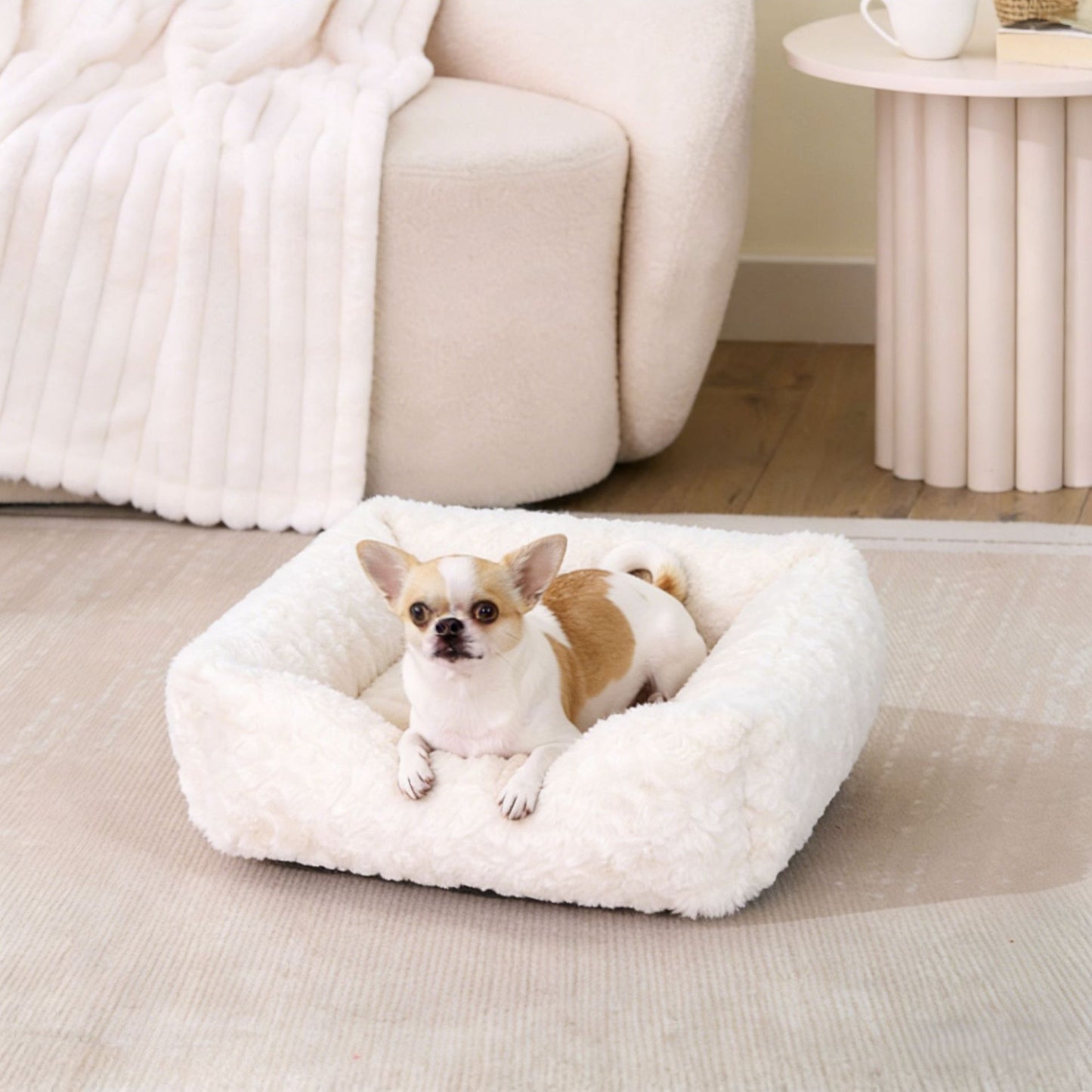 Plüsch Rechteck Hundebett