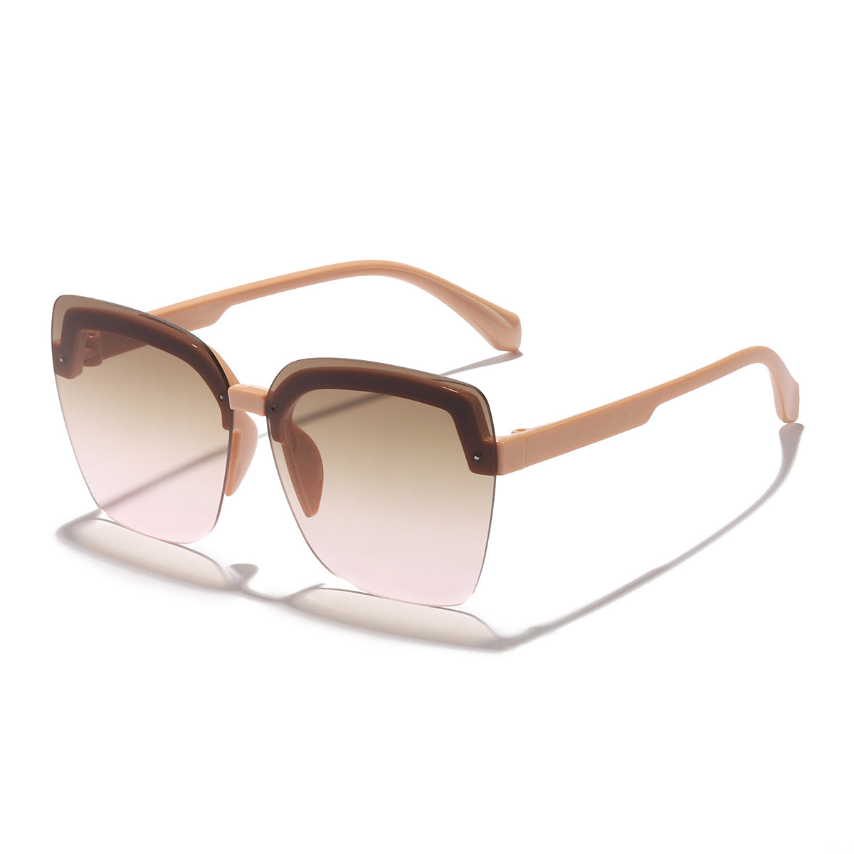 Damen modische oversized Sonnenbrille mit innovativem Design Brehn