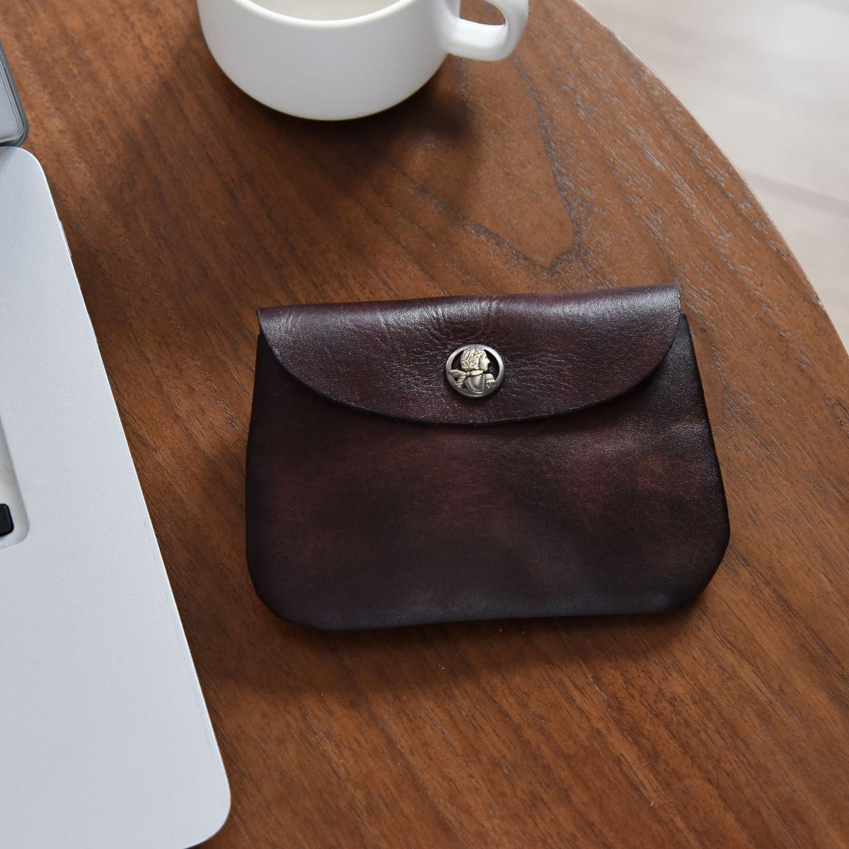 Premium Leder Kartenhalter Geldbörse