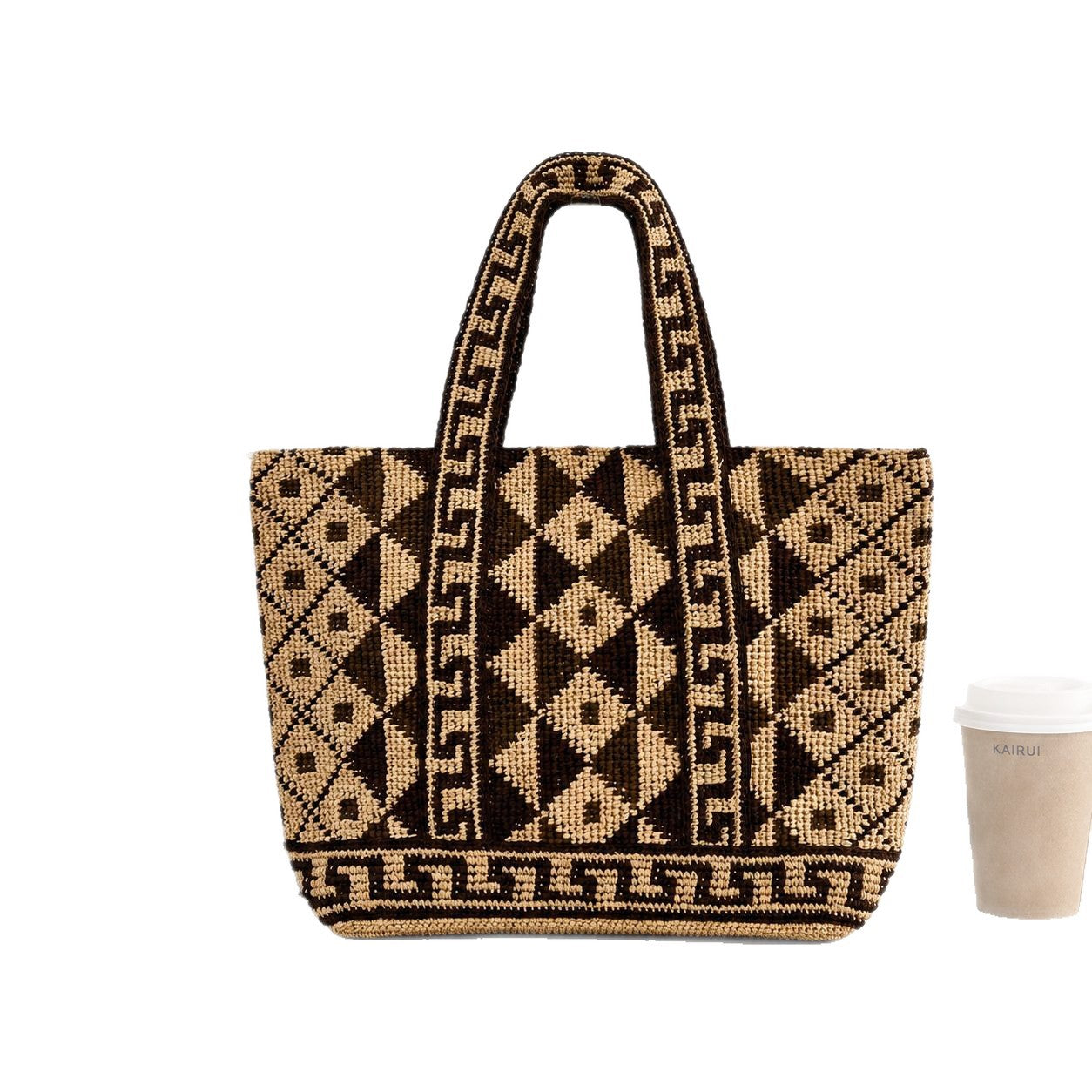 Modische und Praktische Basttasche Brehn