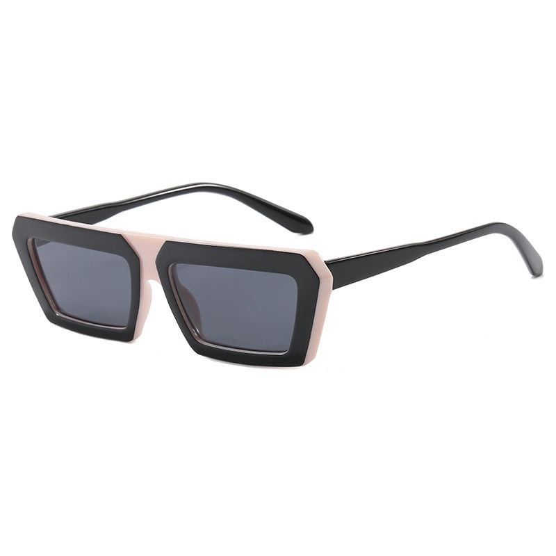 Damen modische Sonnenbrille mit markantem eckigen Rahmen und polarisierenden Gläsern Brehn