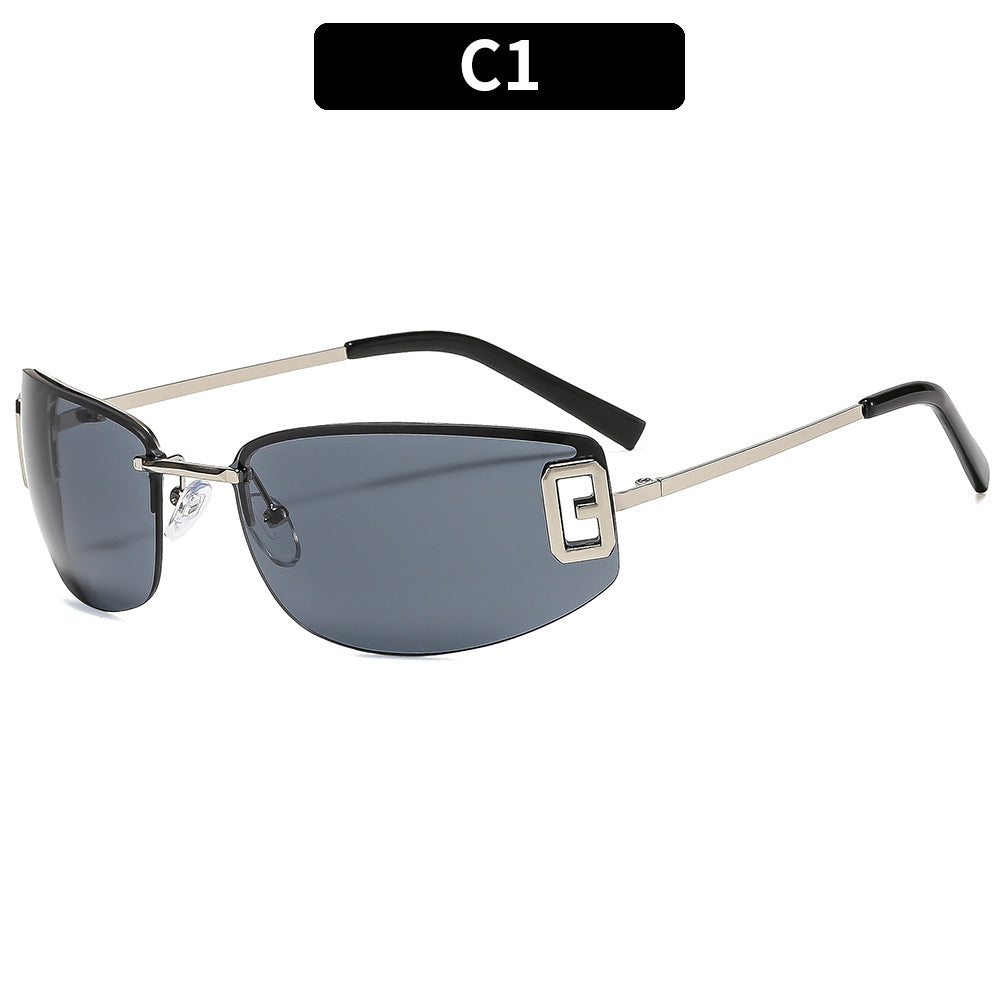 Elegante Winkel Sonnenbrille
