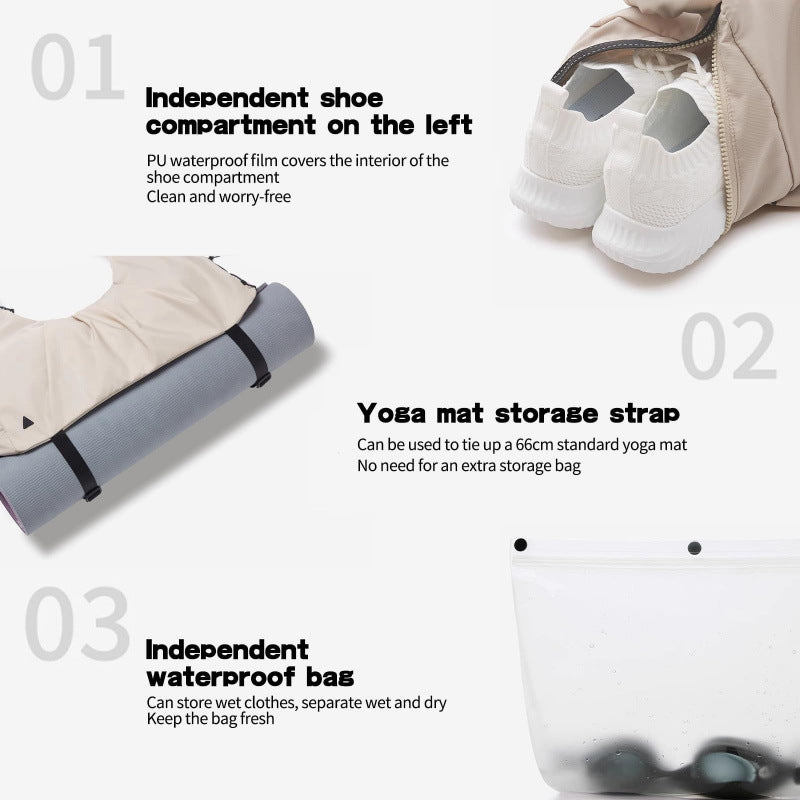 Multifunktions-Gym-Tote-Bag Brehn