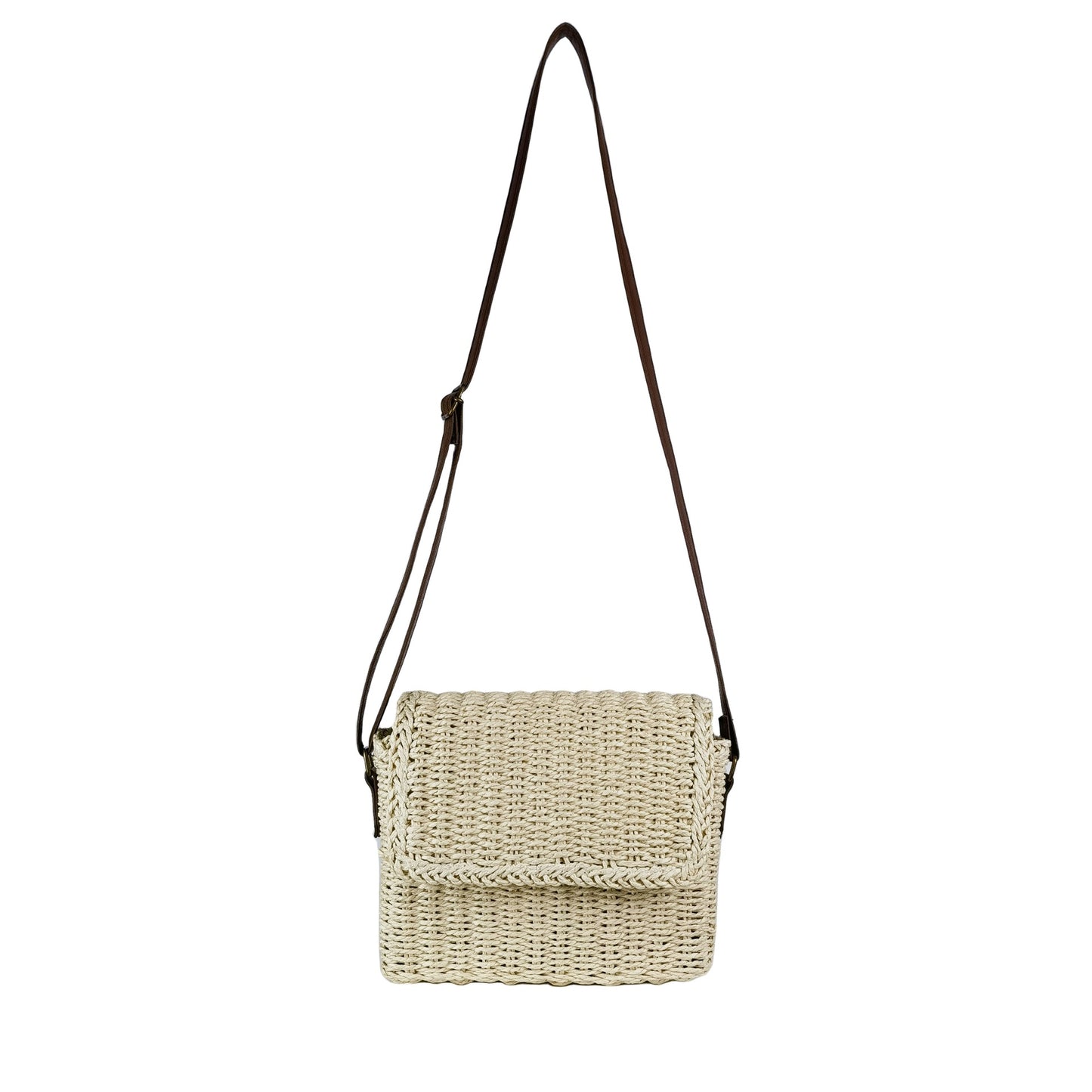 Stilvolle Rattan Umhängetasche Brehn