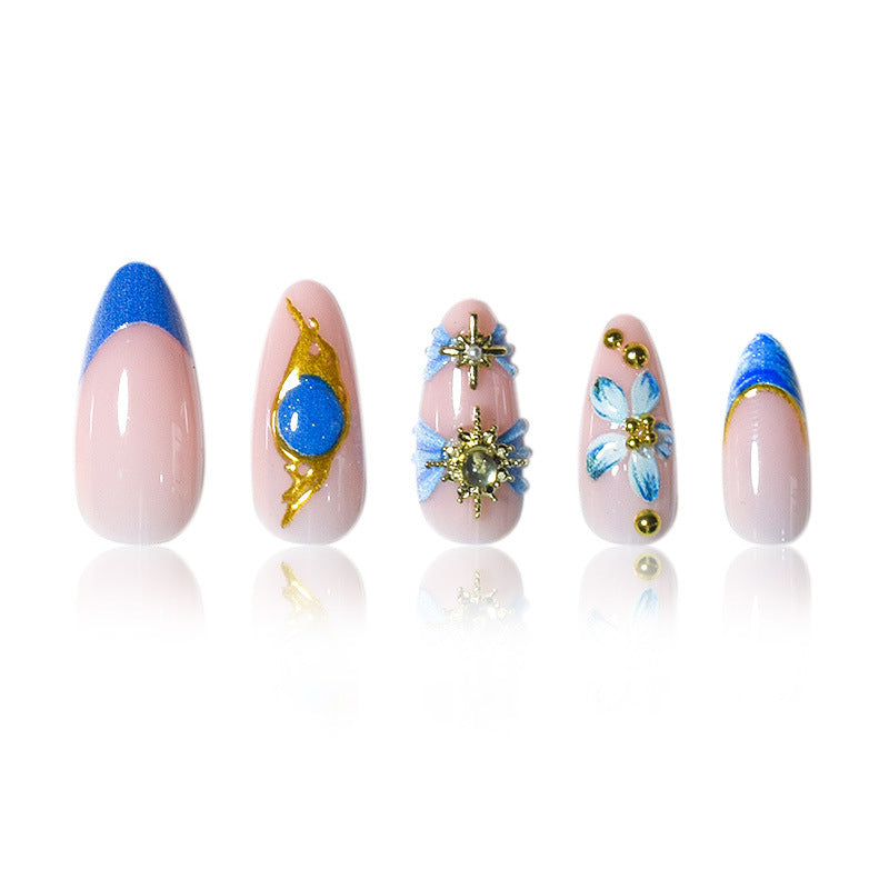 Künstlerische Nagelkunst-Verstärkungen Brehn