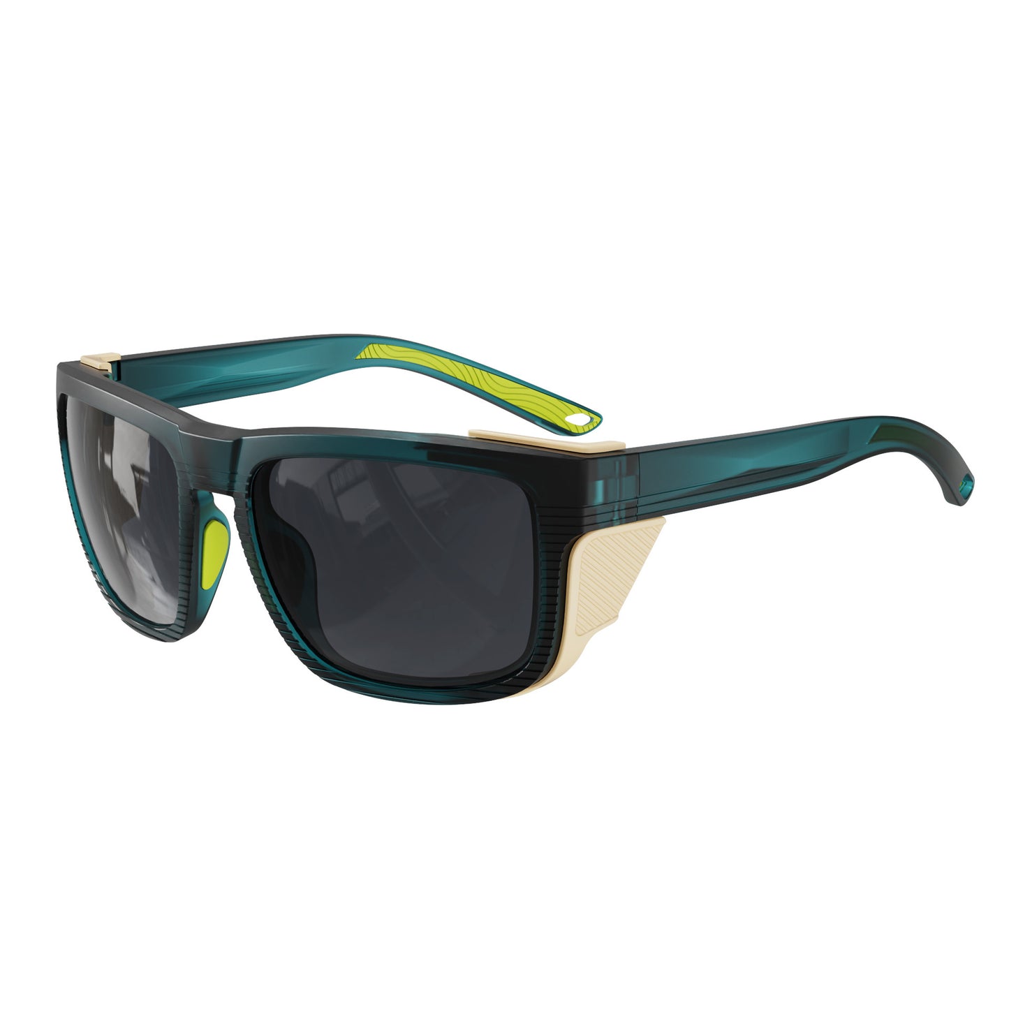 Damen Sportsonnenbrille mit UV-Schutz und rutschfestem Rahmen Brehn