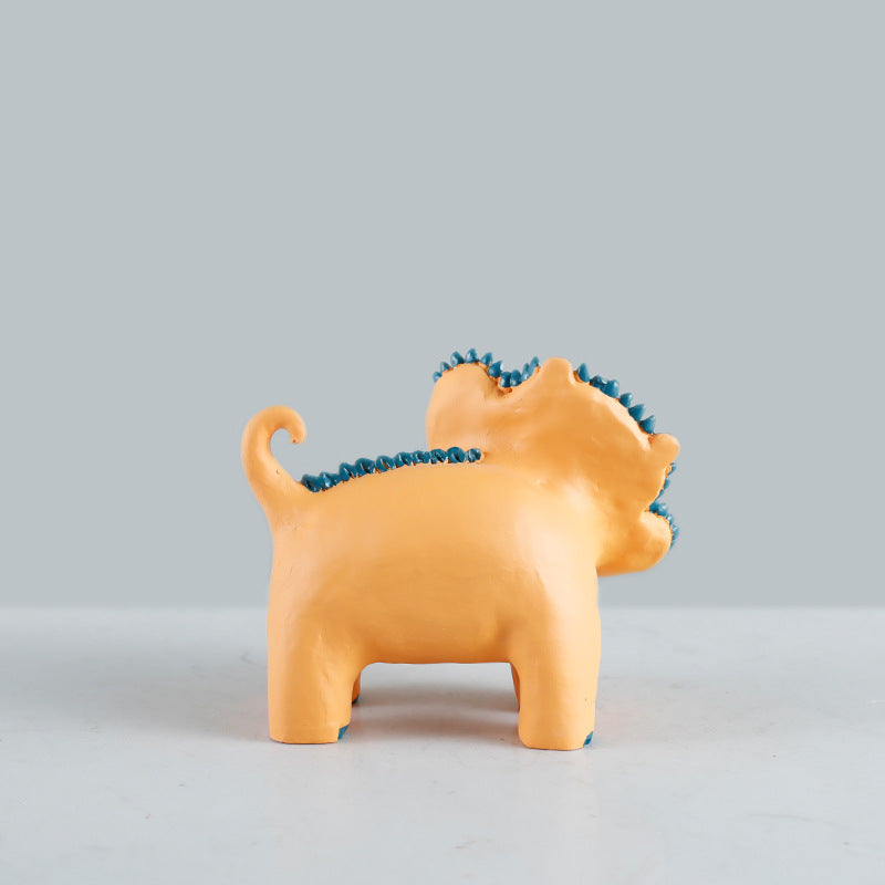 Künstlerische dekorative Hundefigur