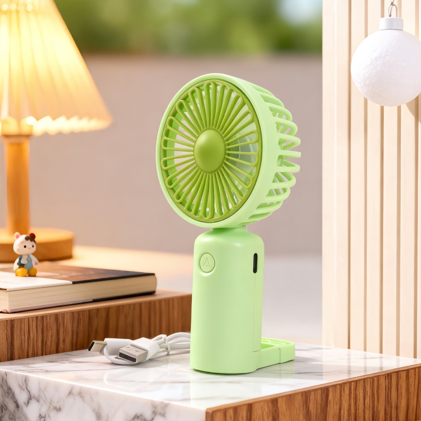 Damen Tragbarer Handventilator mit USB-C-Anschluss und innovativem Design Brehn