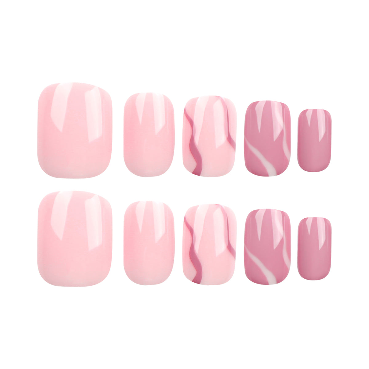 Kreative Nagelkunst mit Marmor-Design Brehn