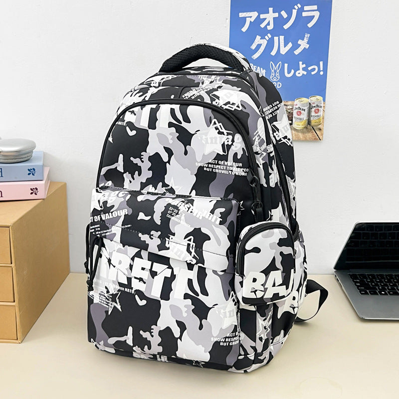 Urban Camouflage Laptop Schulrucksack