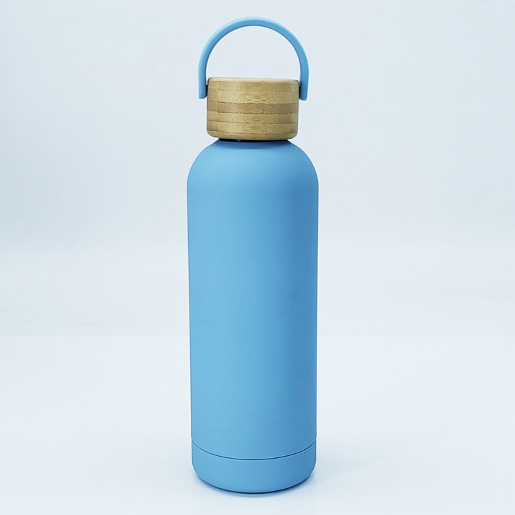 Damen Premium Isolierflasche mit Bambusdeckel Brehn