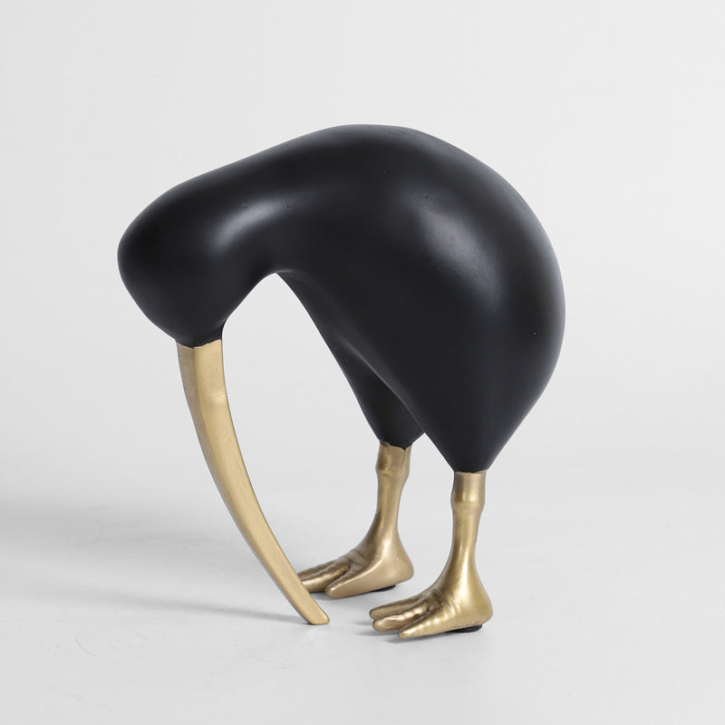 Dekorative Kiwi-Vogel-Figurine