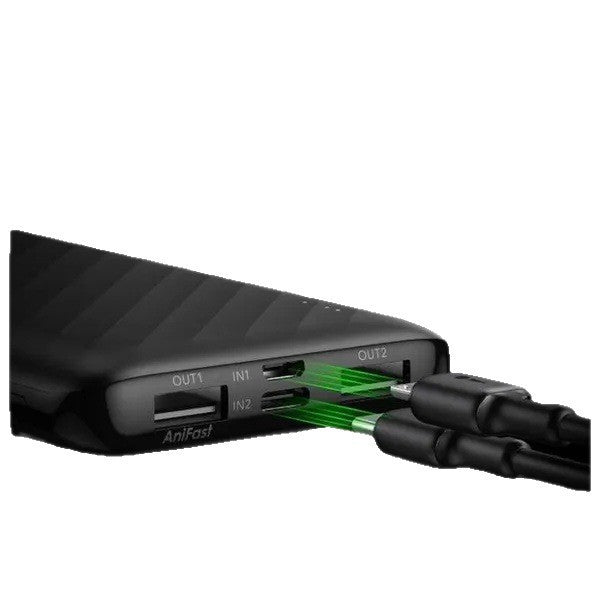 Hochleistungs-Powerbank mit dualem USB-A- und USB-C-Schnellladen Brehn