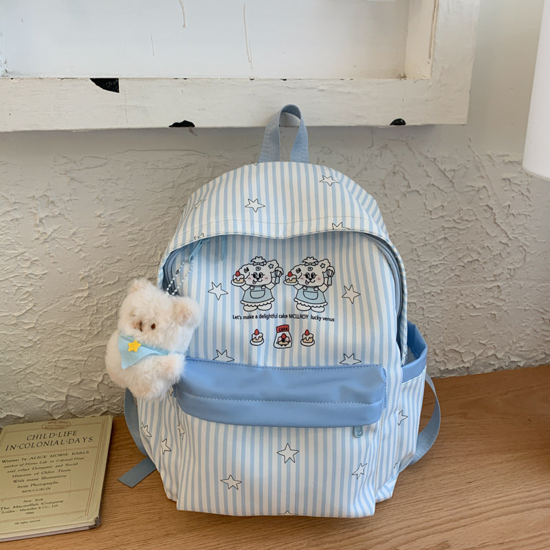 Rucksack mit Buntem Tiermotiv und Praktischen Fächern Brehn