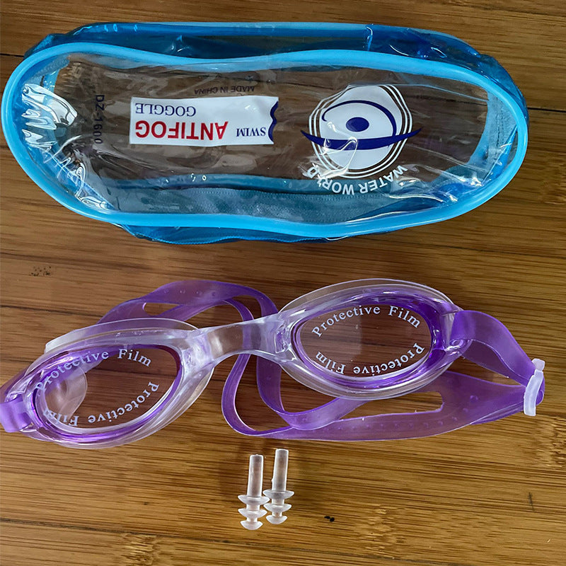 Anti-Beschlag Schwimmbrille mit Schutzlinse Brehn
