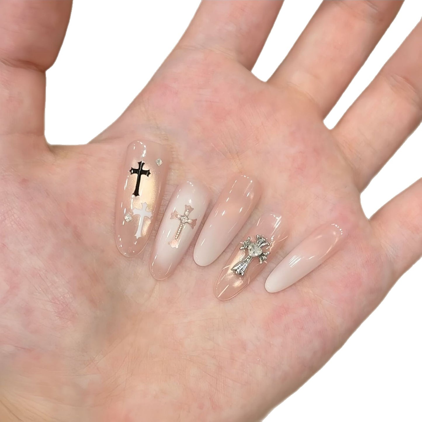 Elegante Kunstnägel mit Kreativen Designs Brehn